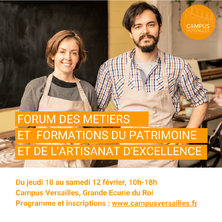 Forum des Métiers du Patrimoine et de l’Artisanat d’excellence